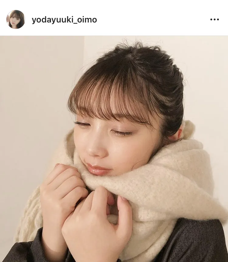 ※与田祐希写真集公式Instagram(yodayuuki_oimo)のスクリーンショット