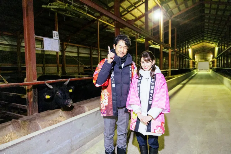 【写真を見る】飼料や草、飲み水は全て北海道産にこだわった絶品黒毛和牛「知床牛」