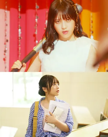 乃木坂46次世代エース・与田祐希が白目をむき、飛び蹴りをかます! 映画初出演で“クーデレ”美少女に