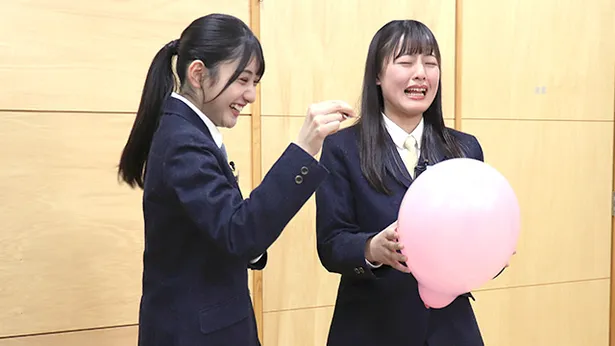 Stuでんつ Stu48の2期研究生が順番に登場 第4弾は 絶叫 早口言葉で風船爆発ゲーム に挑戦 画像2 6 芸能ニュースならザテレビジョン