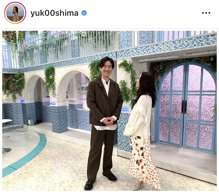 ※大島優子公式Instagram(yuk00shima)のスクリーンショット