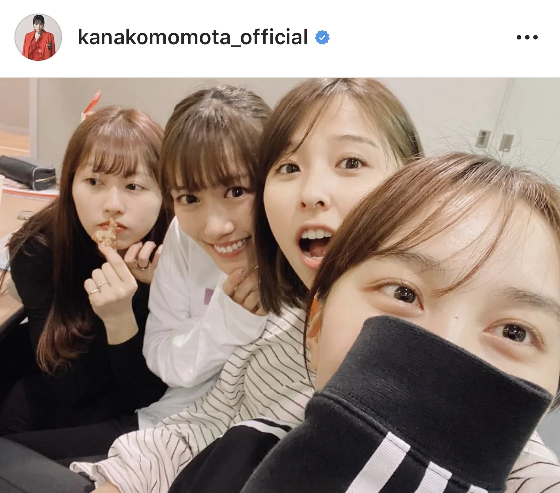 ※画像は百田夏菜子(kanakomomota_official)公式Instagramのスクリーンショット