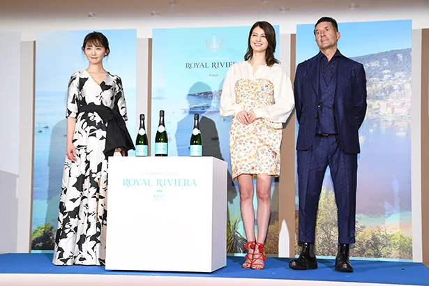 「高級シャンパン“ROYAL RIVIERA”Launch in Japan」の様子