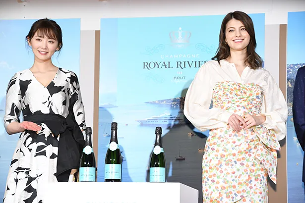 「高級シャンパン“ROYAL RIVIERA”Launch in Japan」の様子