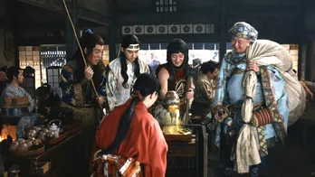 荒川良々が大黒天役で「三太郎シリーズ」のCMに登場! 怒りの熱演で三太郎を圧倒