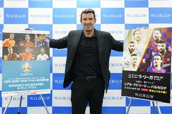 “サッカー界のレジェンド”ルイス・フィーゴが来日! EURO、クラシコ、“禁断の移籍”を語り尽くす!