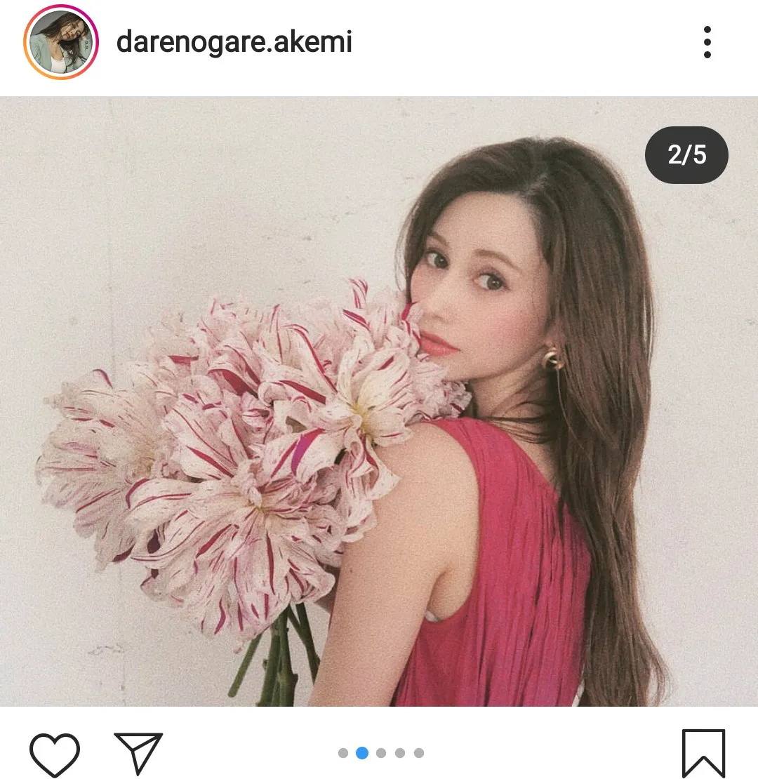 ※ダレノガレ明美公式Instagram(darenogare.akemi)より