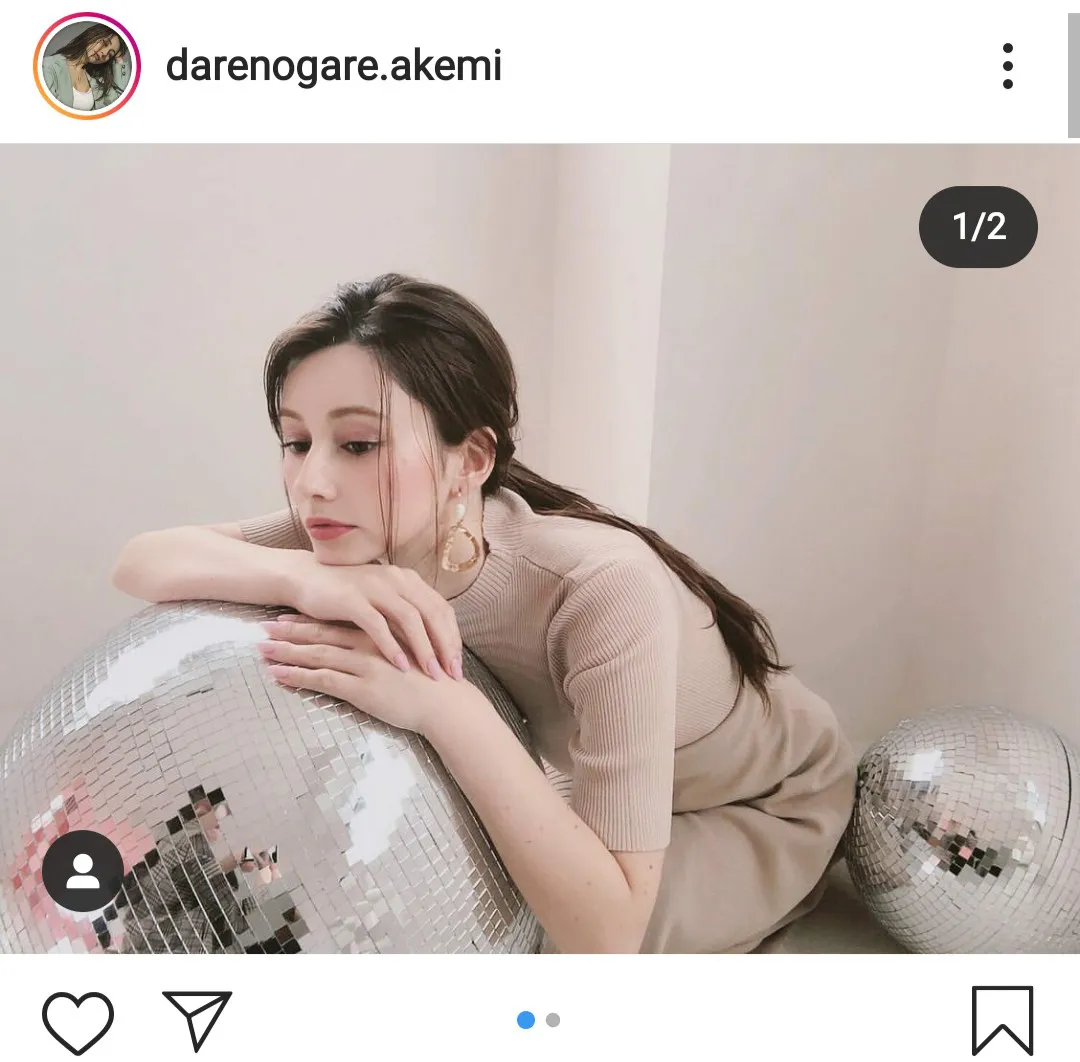 ※ダレノガレ明美公式Instagram(darenogare.akemi)より
