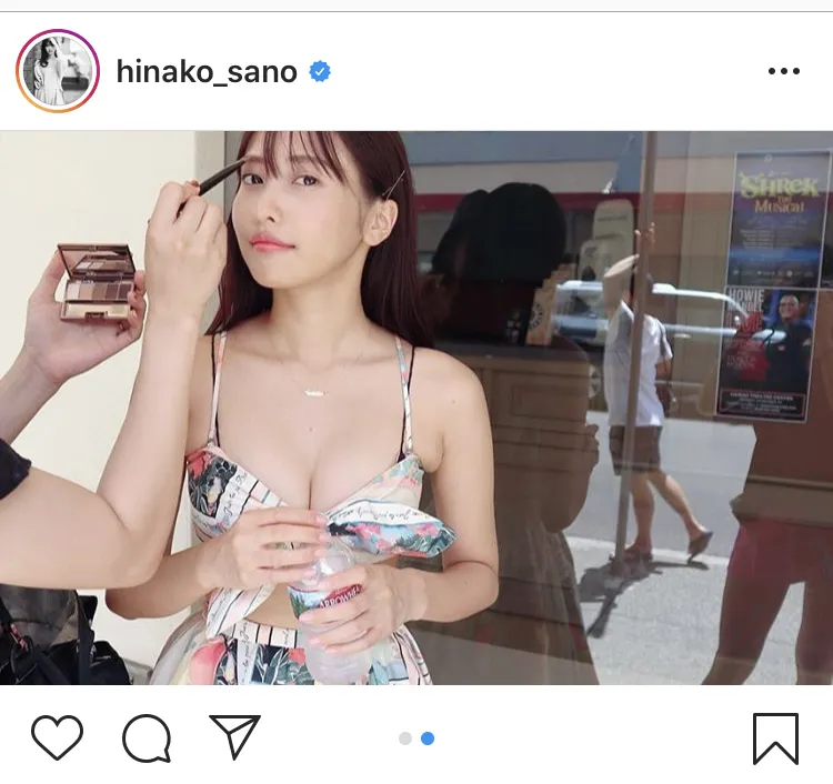 ※画像は佐野ひなこ(hinako_sano)公式Instagramのスクリーンショット