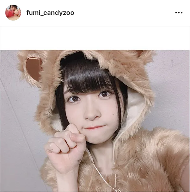 ※画像は、仲原芙海(fumi_candyzoo)オフィシャルInstagramのスクリーンショット