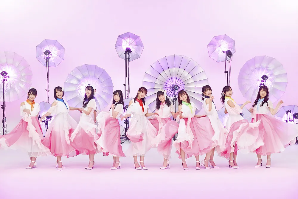24枚目のシングル「忘れ桜」のミュージックビデオが解禁された、デビュー10周年を迎えるSUPER☆GiRLS