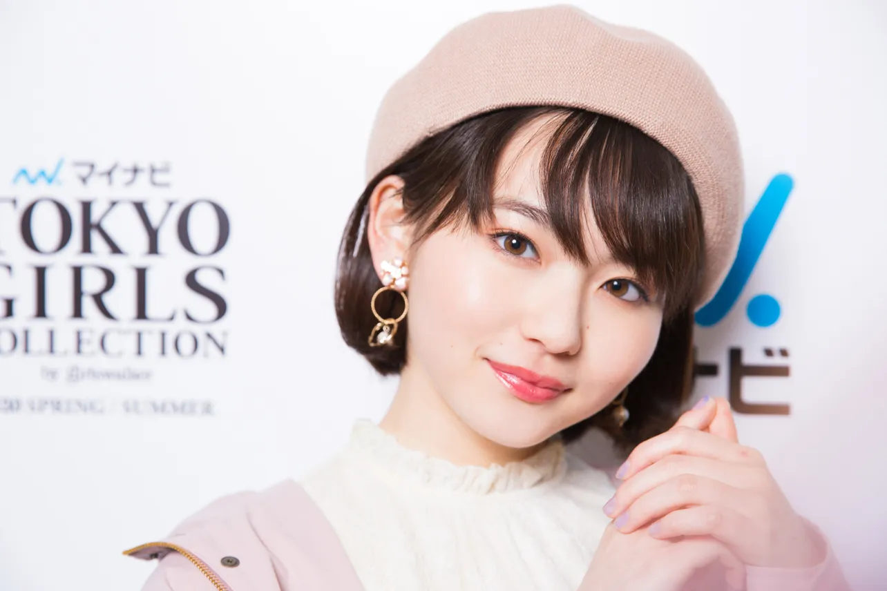 「第30回 マイナビ 東京ガールズコレクション 2020 SPRING/SUMMER 」に出演した山田杏奈