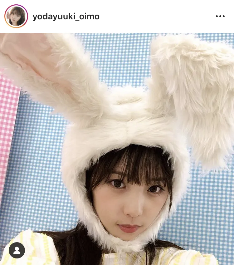 ※与田祐希写真集公式Instagram(yodayuuki_oimo)のスクリーンショット