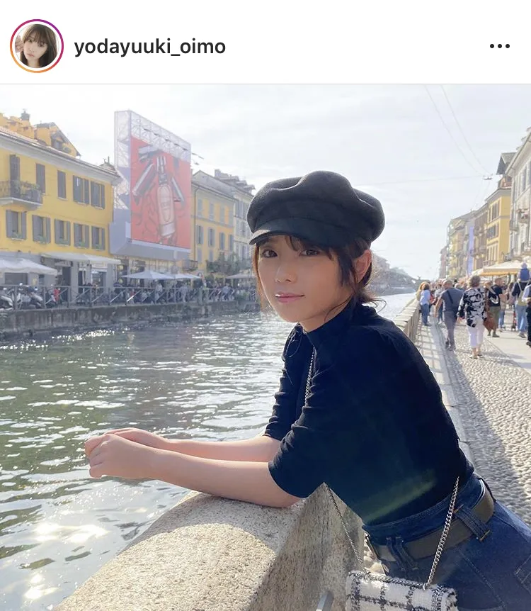 ※与田祐希写真集公式Instagram(yodayuuki_oimo)のスクリーンショット