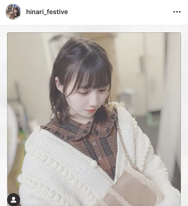 ※画像は、青葉ひなり(hinari_festive)オフィシャルInstagramのスクリーンショット