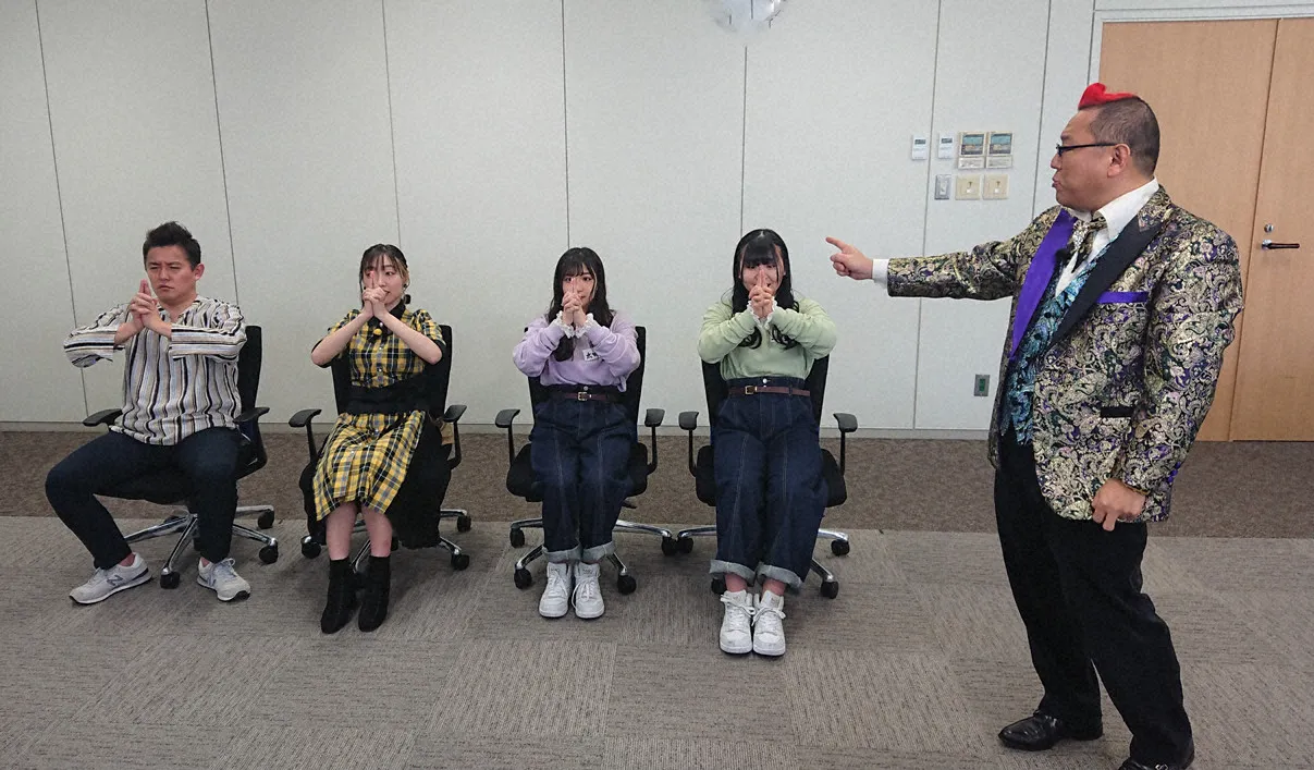 「SKE48のバズらせます!!」でSKE48メンバーが催眠術に挑戦