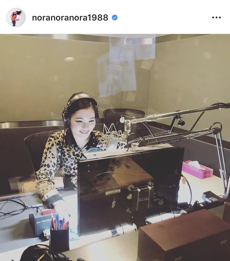 ※平野ノラ公式Instagram(noranoranora1988)のスクリーンショット