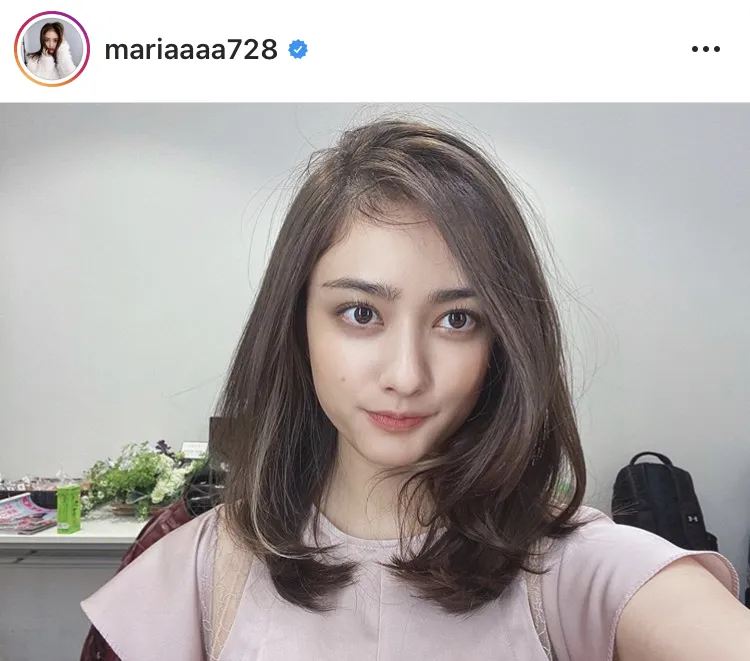 ※谷まりあ公式Instagram(mariaaaa728)のスクリーンショット