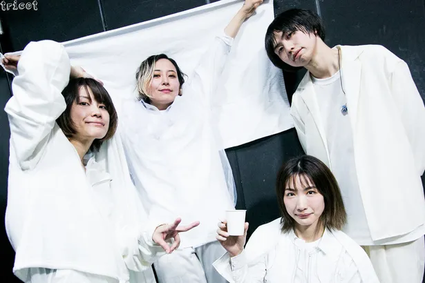 Tricot 無観客liveを公演予定の同日同時刻同会場から生配信 1 2 芸能ニュースならザテレビジョン