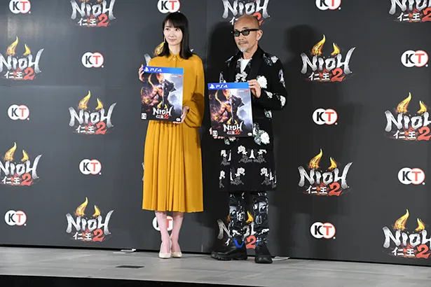 波瑠、自身演じるゲームキャラに照れ「"美人補正"かけて ...