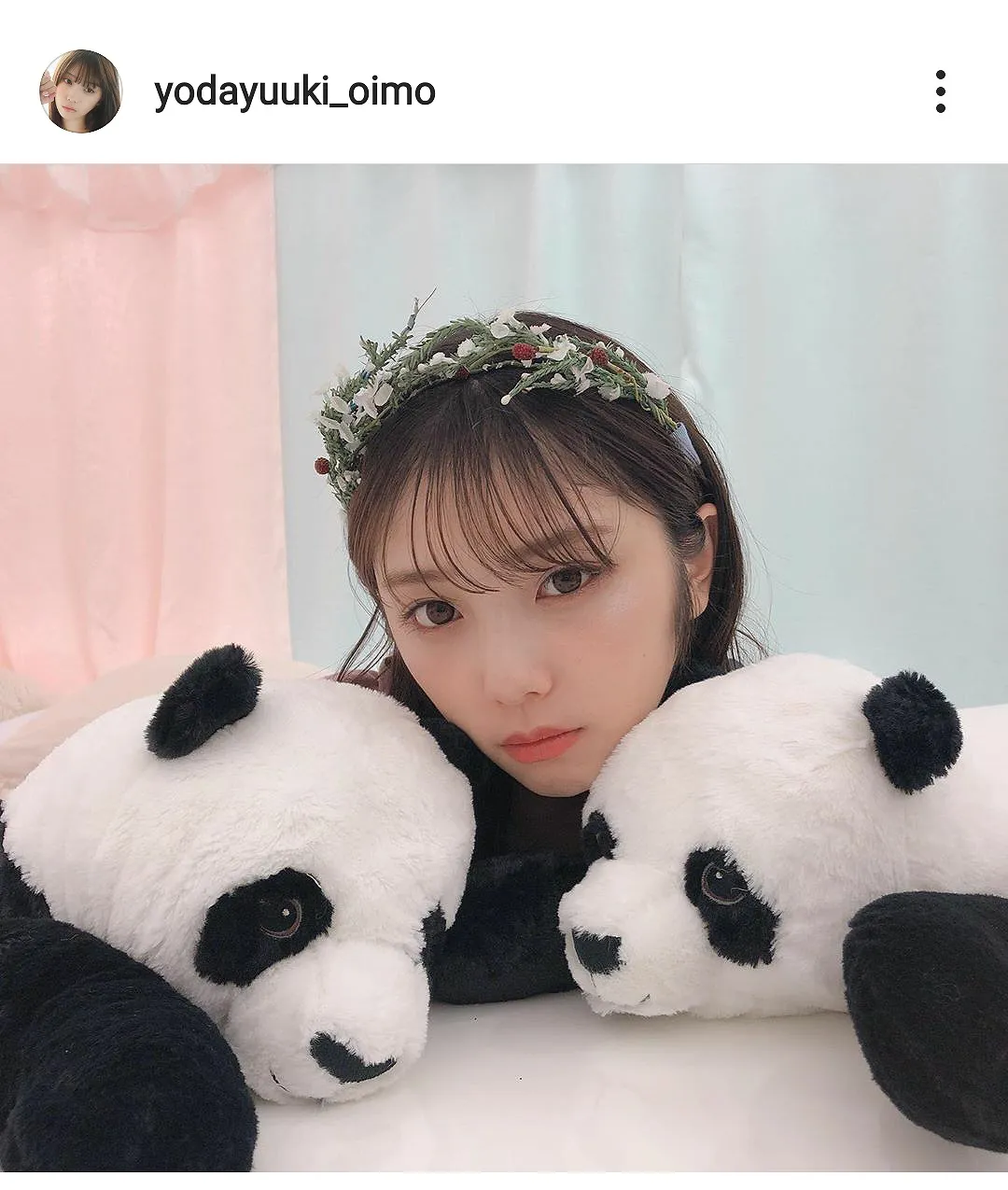 ※画像は与田祐希写真集公式Instagram(yodayuuki_oimo)のスクリーンショット