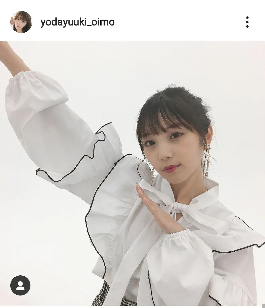 ※画像は与田祐希写真集公式Instagram(yodayuuki_oimo)のスクリーンショット