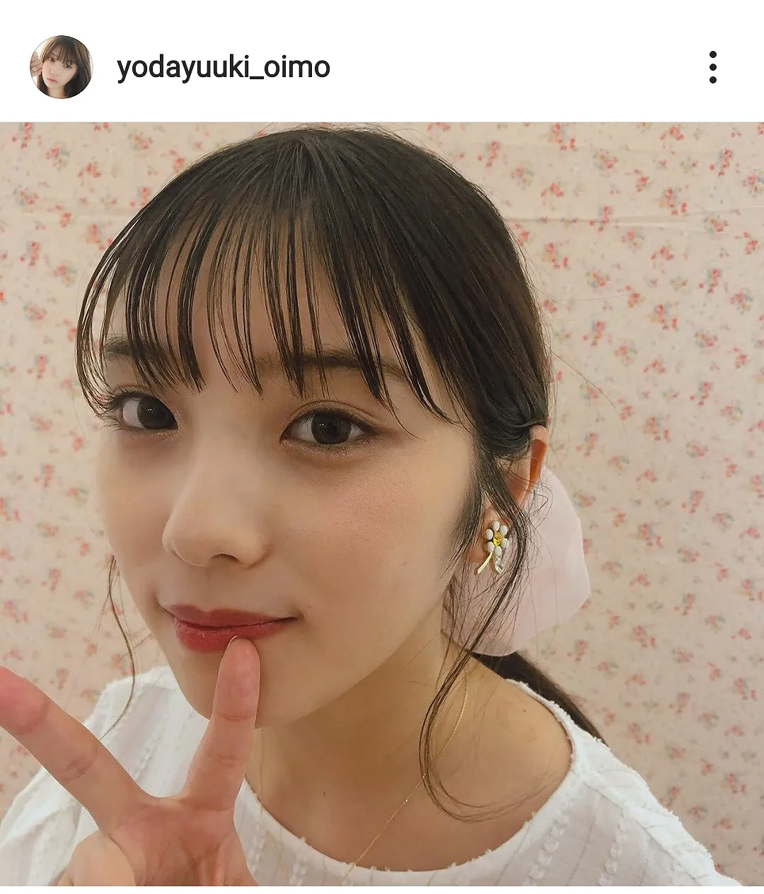 ※画像は与田祐希写真集公式Instagram(yodayuuki_oimo)のスクリーンショット