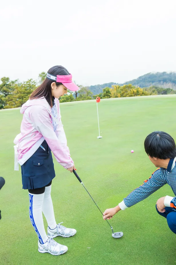 画像 平祐奈 ゴルフの才能覚醒 ボールが止まっているから当てやすいのかも 笑 9 10 Webザテレビジョン