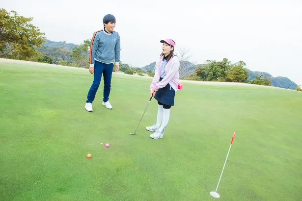 平祐奈がゴルフに挑戦