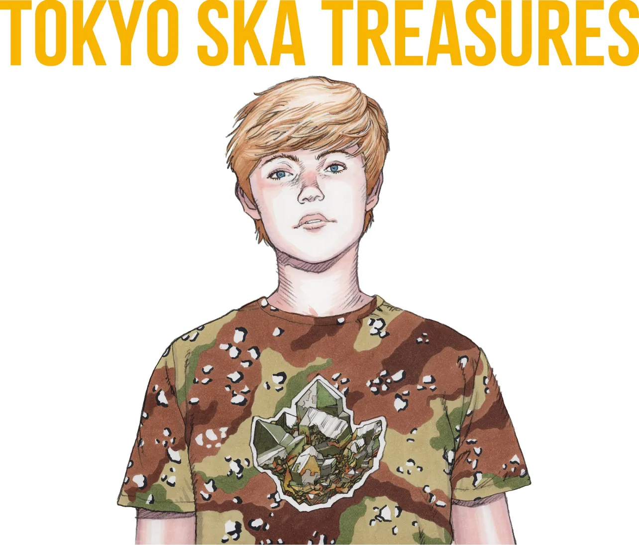 ベストアルバム『TOKYO SKA TREASURES 〜ベスト・オブ・東京スカパラダイスオーケストラ〜』のCD+DVD盤ジャケット