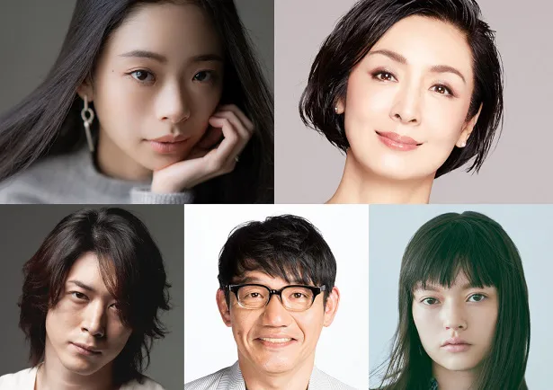 「私の家政夫ナギサさん」追加キャストが決定！写真上段左から趣里、草刈民代、宮尾俊太郎、飯尾和樹、夏子