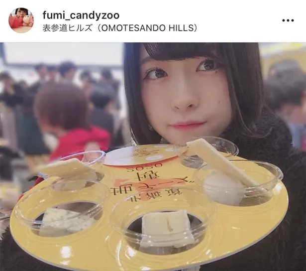 ※画像は、仲原芙海(fumi_candyzoo)オフィシャルInstagramのスクリーンショット