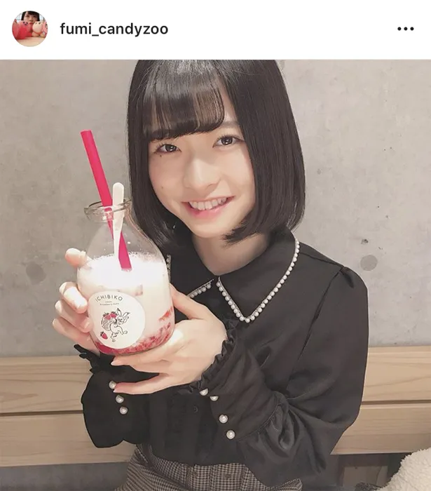 ※画像は、仲原芙海(fumi_candyzoo)オフィシャルInstagramのスクリーンショット