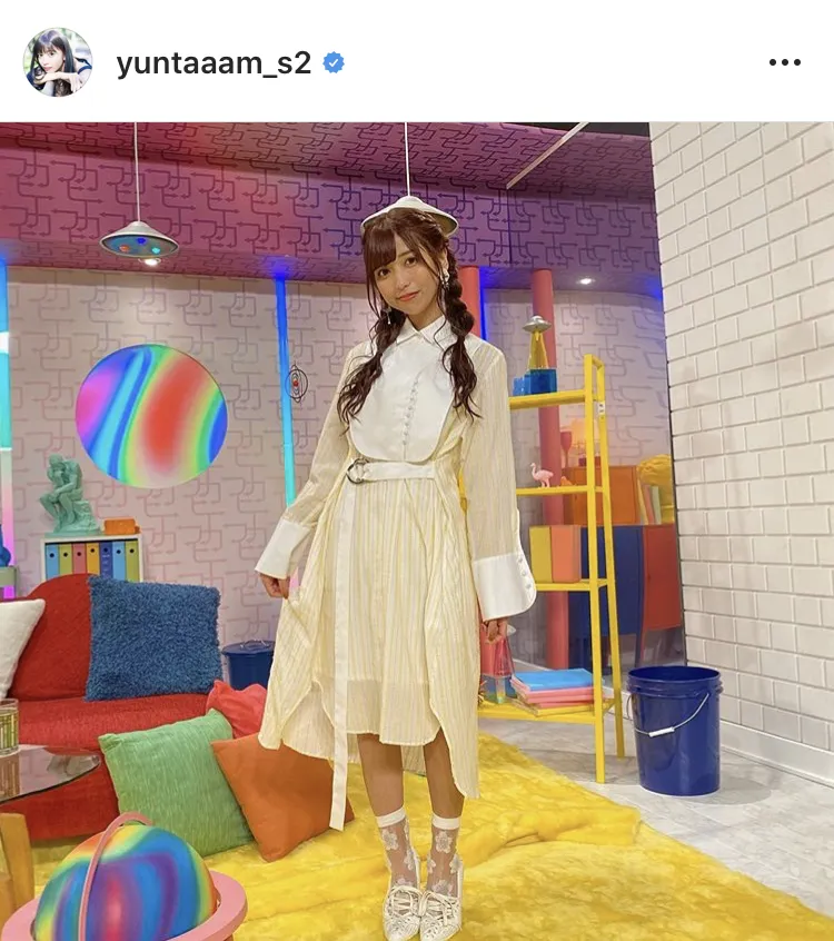 ※ゆん写真集公式Instagram(yuntaaam_s2)のスクリーンショット