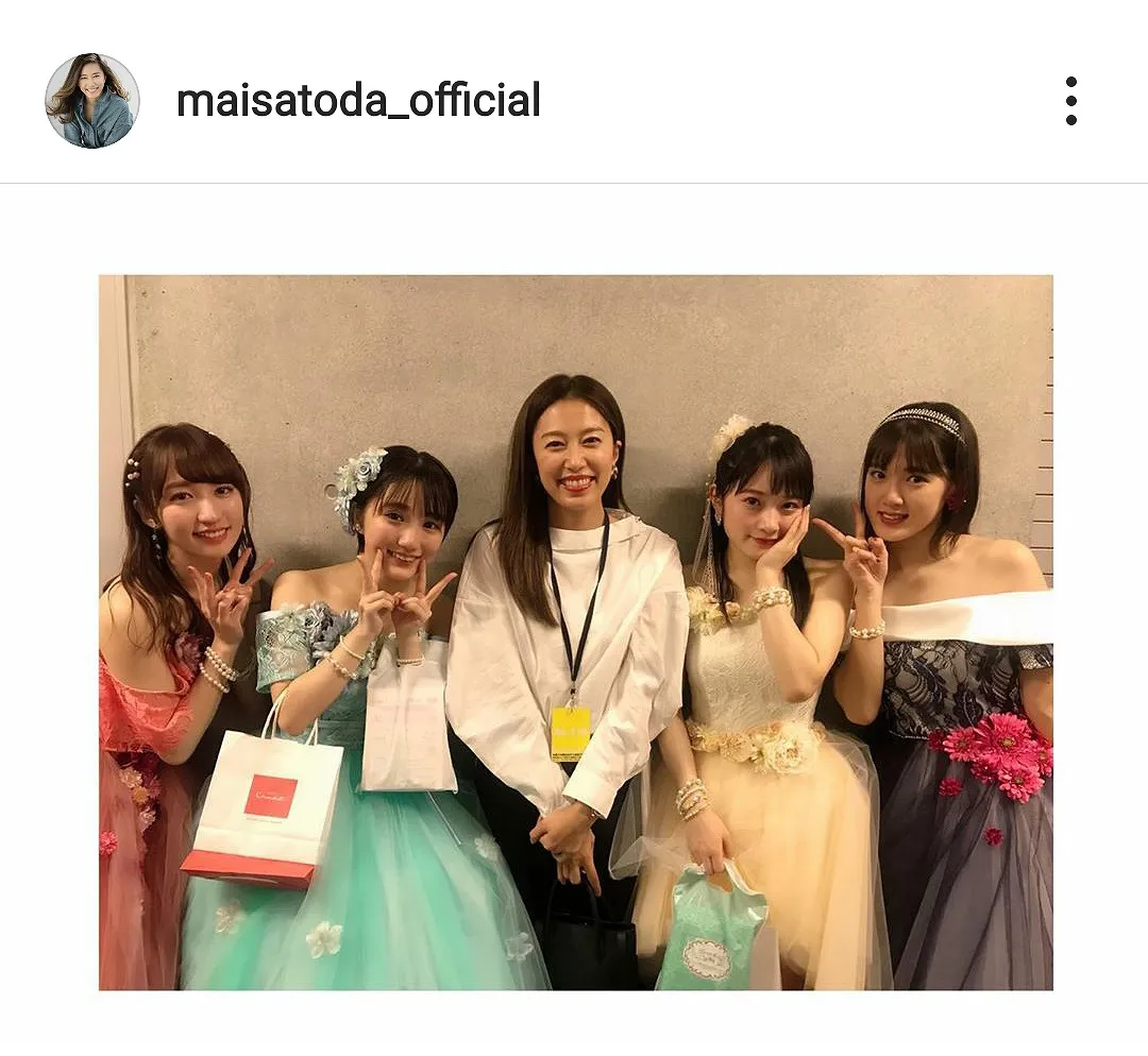 ※画像は里田まい(maisatoda_official)公式Instagramのスクリーンショット