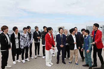 Snow Man、さすらいラビーの“便乗”行為に大盛り上がり