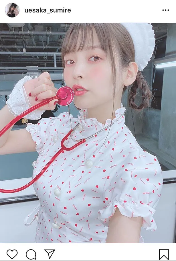 人気声優 上坂すみれ 胸元開いた めっちゃ毛深い Shotに反響 破壊力 3 3 芸能ニュースならザテレビジョン