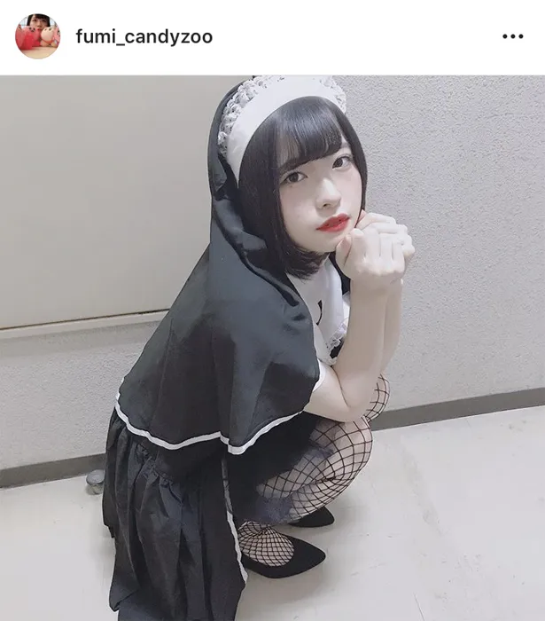 ※画像は、仲原芙海(fumi_candyzoo)オフィシャルInstagramのスクリーンショット