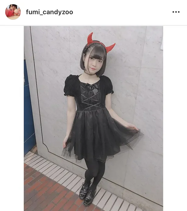 ※画像は、仲原芙海(fumi_candyzoo)オフィシャルInstagramのスクリーンショット