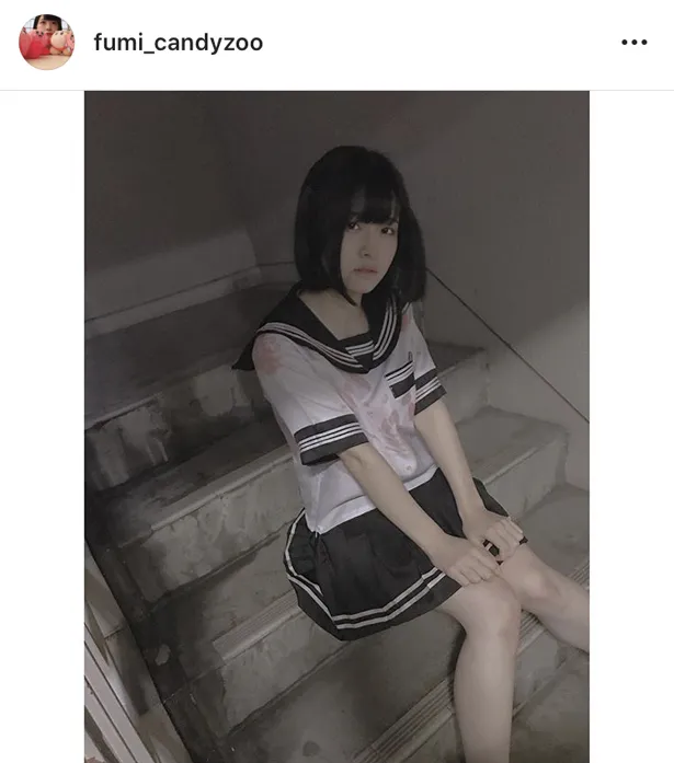 ※画像は、仲原芙海(fumi_candyzoo)オフィシャルInstagramのスクリーンショット