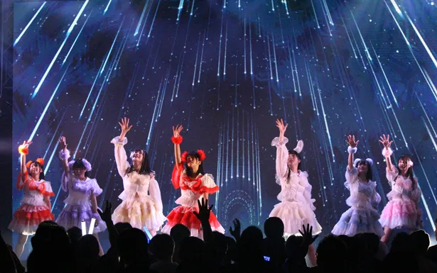 1月25日に行われた、「アイドル甲子園」でのキャンディzoo新体制お披露目ライブの様子