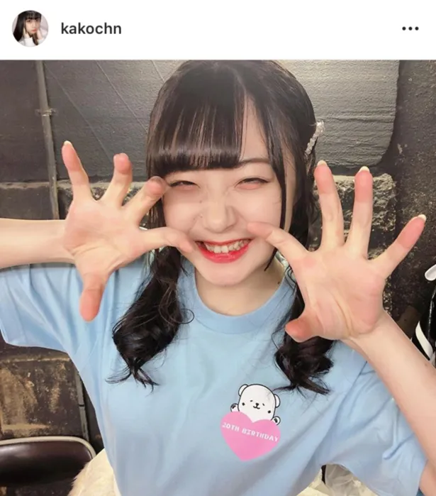 ※画像は、菅谷夏子(kakochn)オフィシャルInstagramのスクリーンショット