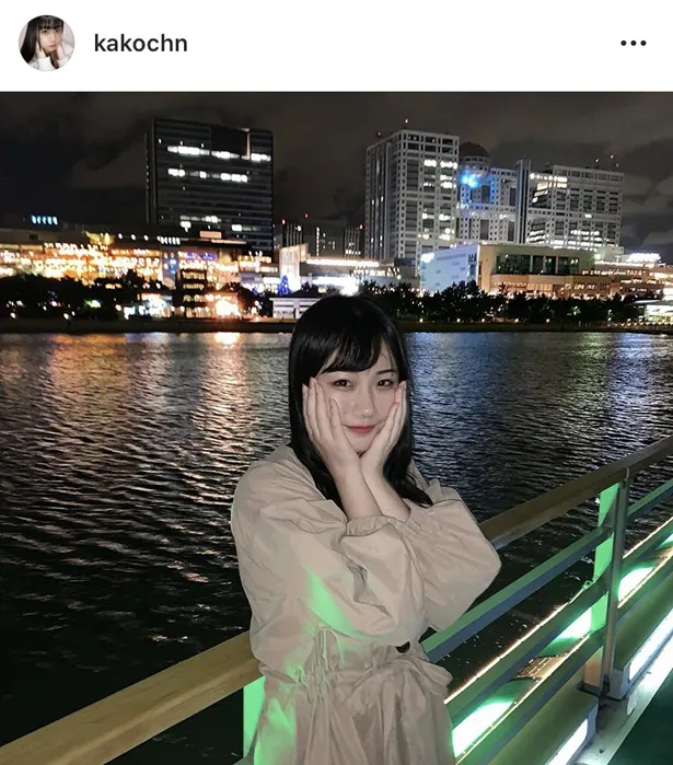 ※画像は、菅谷夏子(kakochn)オフィシャルInstagramのスクリーンショット