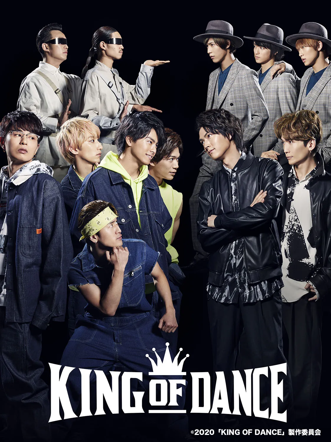 「KING OF DANCE」各チームの面々が火花を散らすメインビジュアルが公開！