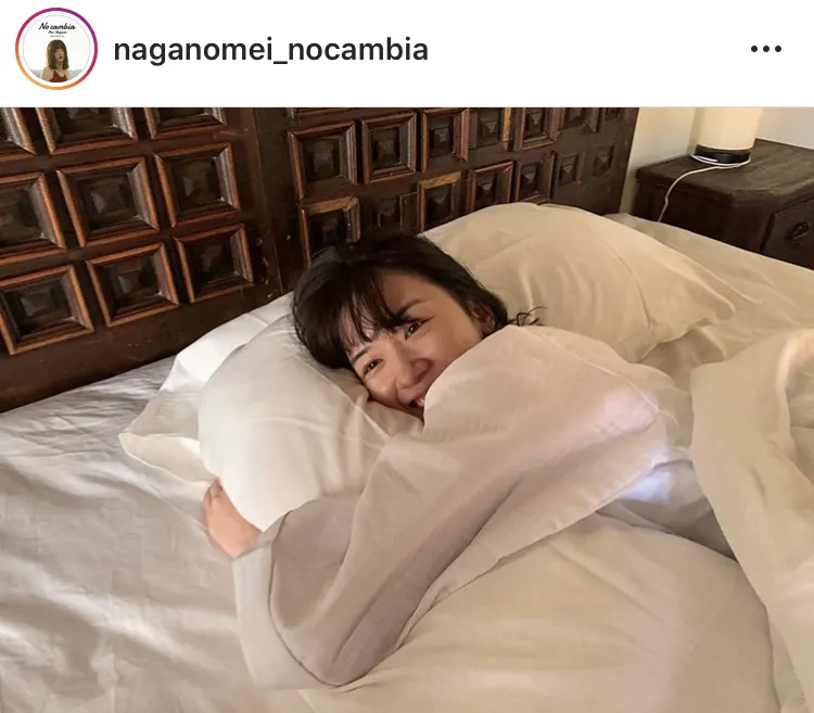 ※永野芽郁2nd写真集「No cambia」公式Instagram(naganomei_nocambia)のスクリーンショット