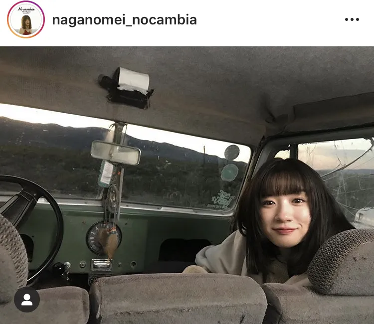 ※永野芽郁2nd写真集「No cambia」公式Instagram(naganomei_nocambia)のスクリーンショット