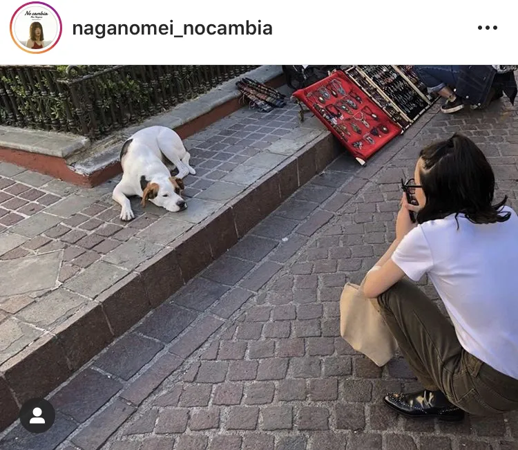 ※永野芽郁2nd写真集「No cambia」公式Instagram(naganomei_nocambia)のスクリーンショット