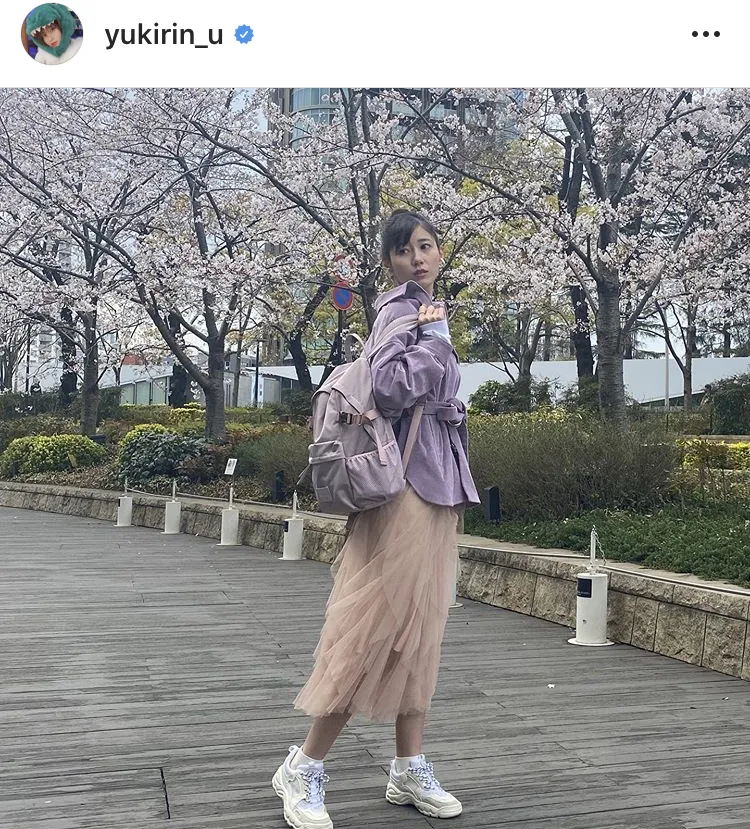 ※ゆきりぬ公式Instagram(yukirin_u)のスクリーンショット