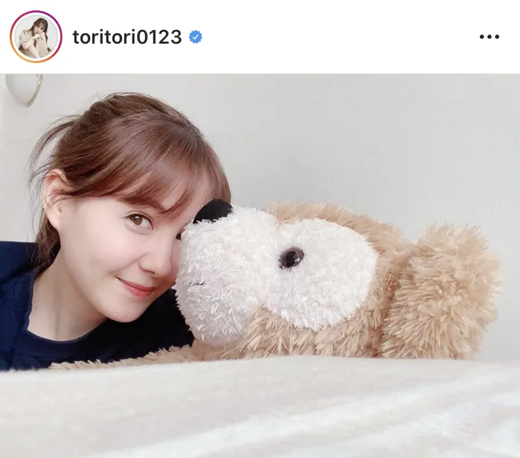 ※トリンドル玲奈公式Instagram(toritori0123)のスクリーンショット