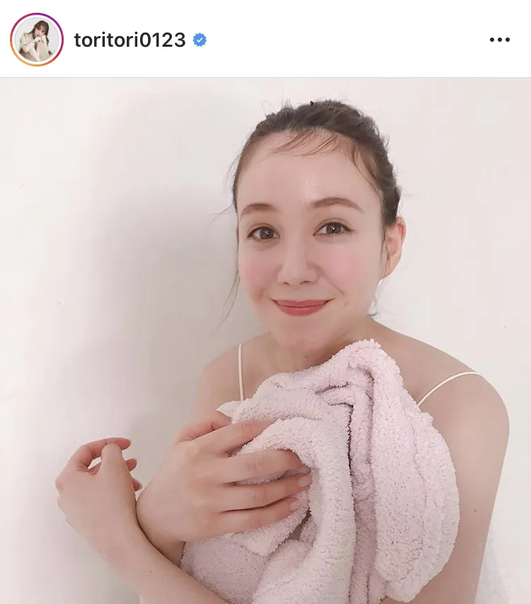 ※トリンドル玲奈公式Instagram(toritori0123)のスクリーンショット